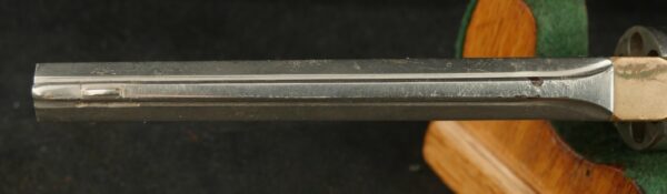 GR-0424-6078, Early Brass Framed Prescott Belt Revolver. Prototype or an expert period gunsmith conversion. BLOWOUT - Image 17