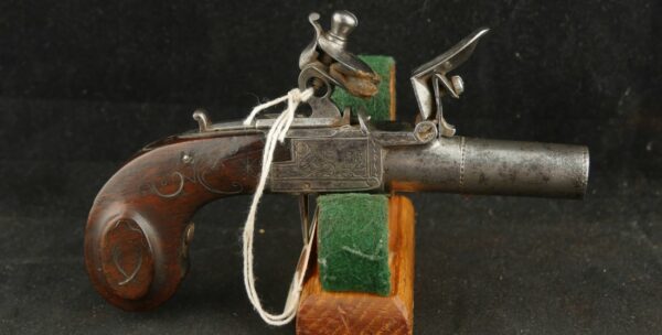 GR-0524-6234, Single shot flint pistol. BLOWOUT