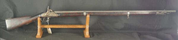 079-0624-0000, Unmarked Pottsdam Flint Musket converted to percussion. BLOWOUT