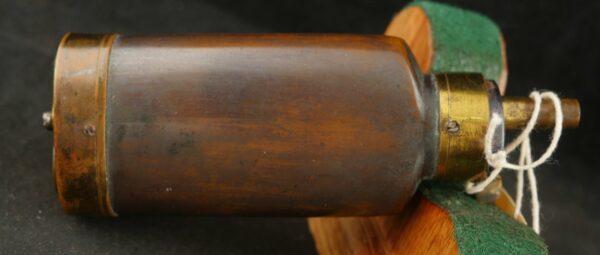 GR-1024-6252A, Fine Condition Batty Marked Triple Compartmented Pistol Flask. BLOWOUT - Image 7