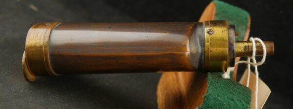 GR-1024-6252A, Fine Condition Batty Marked Triple Compartmented Pistol Flask. BLOWOUT - Image 8