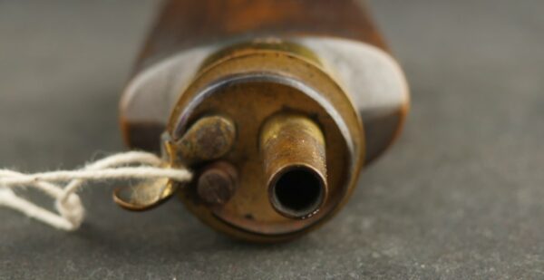 GR-1024-6252A, Fine Condition Batty Marked Triple Compartmented Pistol Flask. BLOWOUT - Image 5