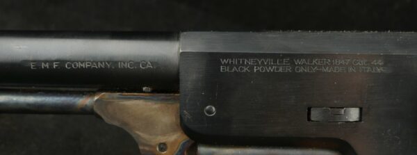 GR-0424-6098, EMF Italian Made Walker Pistol, marked WHITNEYVILLE WALKER. BLOWOUT - Image 13