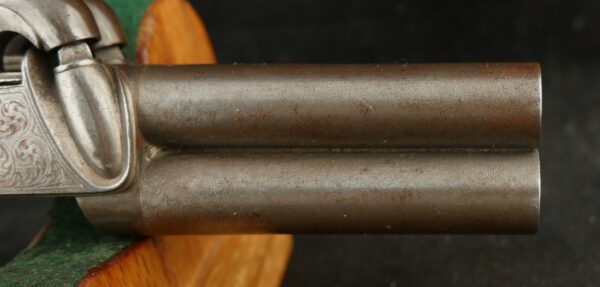 GR-0624-6237, Belgian Double Over and Under Barrel Percussion Pistol. BLOWOUT - Image 6