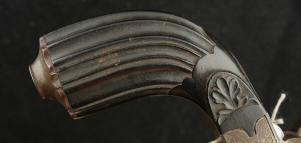 GR-0624-6237, Belgian Double Over and Under Barrel Percussion Pistol. BLOWOUT - Image 8