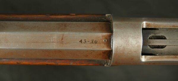 079-0624-9025, Early Winchester M-1886 Octagon Barrel Rifle in highly desirable 45/70 caliber. BUY NOW - Image 22