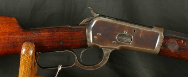 079-0724-9047, Antique Winchester M-1892 Octagon Barrel Rifle in .38 WCF. BUY NOW - Image 5