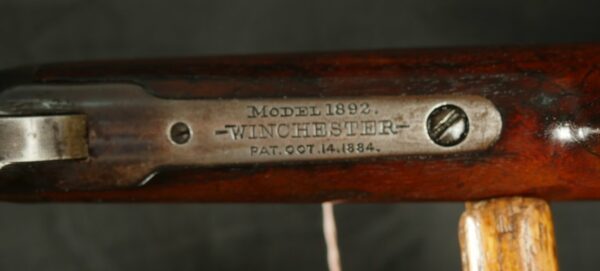 079-0724-9047, Antique Winchester M-1892 Octagon Barrel Rifle in .38 WCF. BUY NOW - Image 17