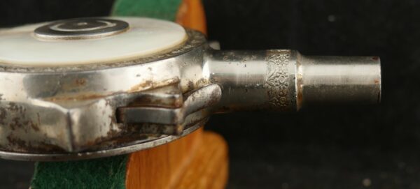 079-0824-9070, Chicago Palm Pistol in .32 RF with original pearl scales. BLOWOUT - Image 8