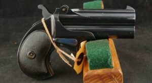 079-0724-9076, Remington DD .41 RF, superimposed barrels. BUY NOW