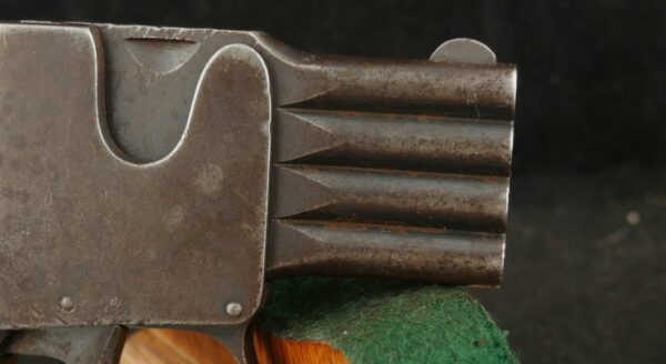 079-0824-9096, Belgium Brevete 4 shot superimposed barrel Reform Pistol. BLOWOUT - Image 5