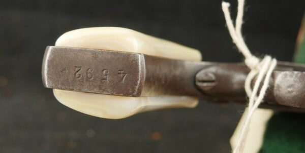 079-0824-9096, Belgium Brevete 4 shot superimposed barrel Reform Pistol. BLOWOUT - Image 10