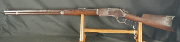 079-0724-9108, Winchester M-1876 Early 2nd Model the thumb print dust cover. 45-75. BUY NOW - Image 24