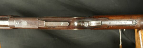 079-0724-9108, Winchester M-1876 Early 2nd Model the thumb print dust cover. 45-75. BUY NOW - Image 23
