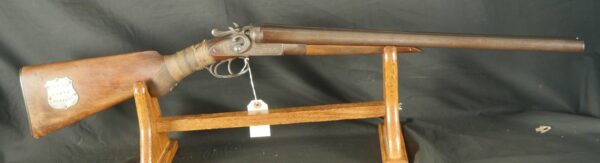079-0125-9114, Wells Fargo marked Double Barrel Shotgun, 12 ga. BLOWOUT