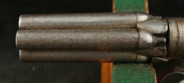 GR-0724-6271, Belgium 4 cannon barrel pepperbox. BLOWOUT - Image 11