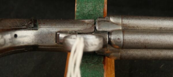 GR-0724-6271, Belgium 4 cannon barrel pepperbox. BLOWOUT - Image 10