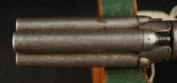 GR-0724-6271, Belgium 4 cannon barrel pepperbox. BLOWOUT - Image 15