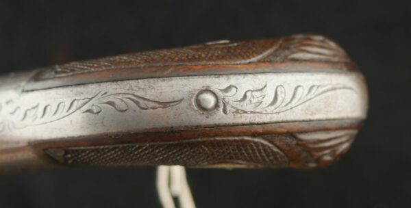 GR-0724-6271, Belgium 4 cannon barrel pepperbox. BLOWOUT - Image 17
