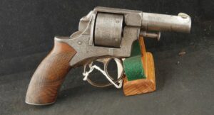 079-0924-9040, English Factory Engraved Webley RIC DA Revolver, 6 shot in .450 CF Webley. BUY NOW