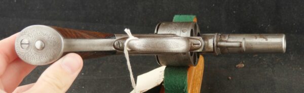 079-0924-9040, English Factory Engraved Webley RIC DA Revolver, 6 shot in .450 CF Webley. BUY NOW - Image 11