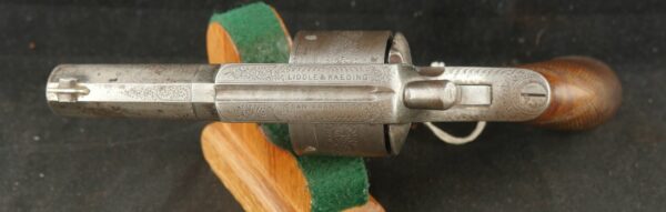 079-0924-9040, English Factory Engraved Webley RIC DA Revolver, 6 shot in .450 CF Webley. BUY NOW - Image 9
