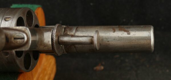 079-0924-9040, English Factory Engraved Webley RIC DA Revolver, 6 shot in .450 CF Webley. BUY NOW - Image 5
