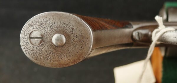 079-0924-9040, English Factory Engraved Webley RIC DA Revolver, 6 shot in .450 CF Webley. BUY NOW - Image 3