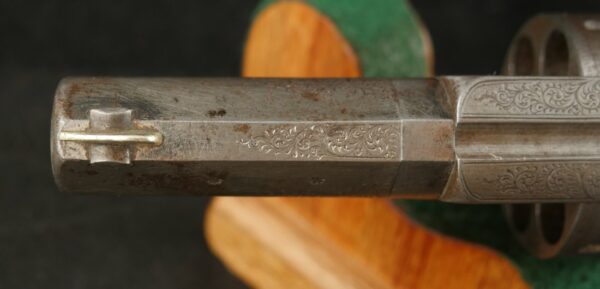 079-0924-9040, English Factory Engraved Webley RIC DA Revolver, 6 shot in .450 CF Webley. BUY NOW - Image 15