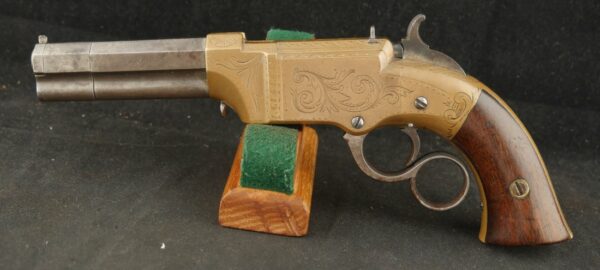 079-0724-9082, Volcanic Pocket Pistol, with 3 1/2 inch barrel in period dealer case. BUY NOW - Image 5