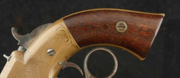 079-0724-9082, Volcanic Pocket Pistol, with 3 1/2 inch barrel in period dealer case. BUY NOW - Image 23