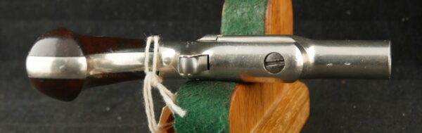 079-0825-7233, Colt Thuer .41 RF Single Shot Pistol. 90% original nickel. BLOWOUT - Image 2