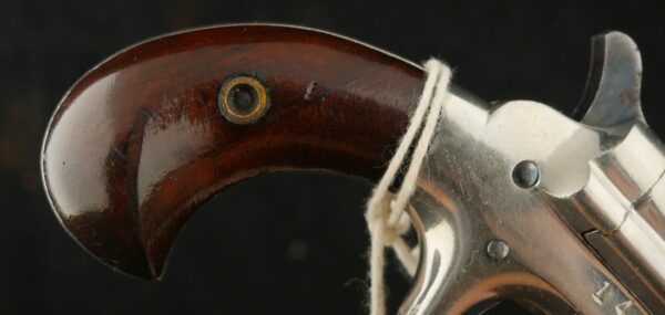 079-0825-7233, Colt Thuer .41 RF Single Shot Pistol. 90% original nickel. BLOWOUT - Image 7