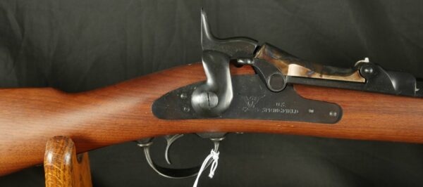 GR-0824-6103, Cimarron Trapdoor Cavalry Carbine. 45-70 cal. 22 inch barrel. BUY NOW - Image 9