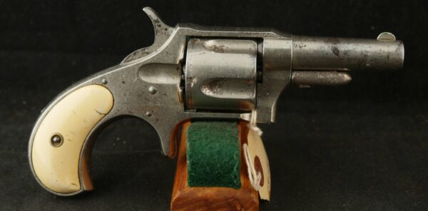 GR-0725-6284, Remington New Model #4 .41 CF, 5 shot with 60% original nickel. BLOWOUT
