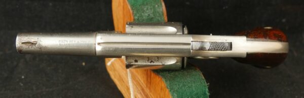 GR-0824-6285, Colt Newline .38 CF, 5 shot, 85% original nickel. BLOWOUT - Image 4