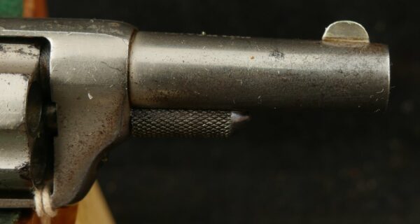 GR-0824-6285, Colt Newline .38 CF, 5 shot, 85% original nickel. BLOWOUT - Image 5