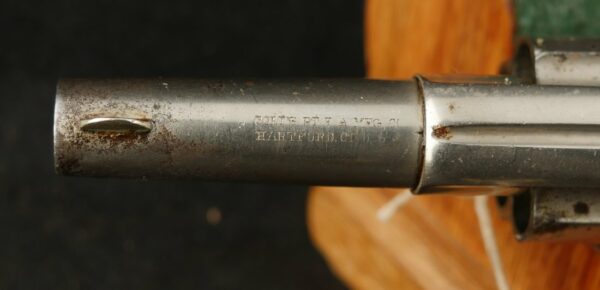 GR-0824-6285, Colt Newline .38 CF, 5 shot, 85% original nickel. BLOWOUT - Image 14