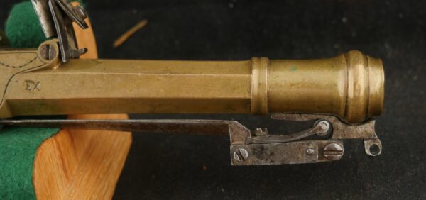079-1024-9157, Continental Brass Flip Bayonet, box lock with functional safety. BLOWOUT - Image 5