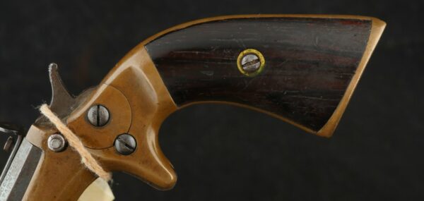 079-0924-9161, Stevens Old Model Pocket Rifle in rare brass frame and brass shoulder wire stock. BUY NOW - Image 14