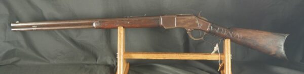 079-0924-9167, 2nd Model Winchester M-1873 Round Barrel Rifle in 44-40. BUY NOW - Image 2