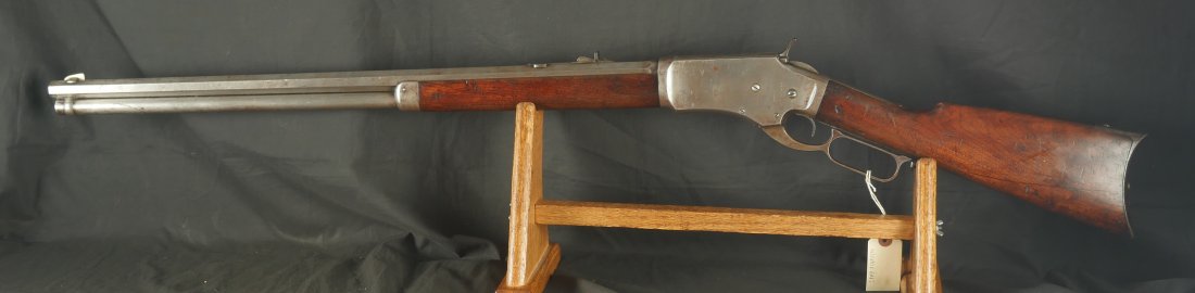 GR-0924-6360, Whitney Kennedy Octagon Barrel Lever Action Heavy Frame Rifle in .40-60. BUY NOW - Image 2