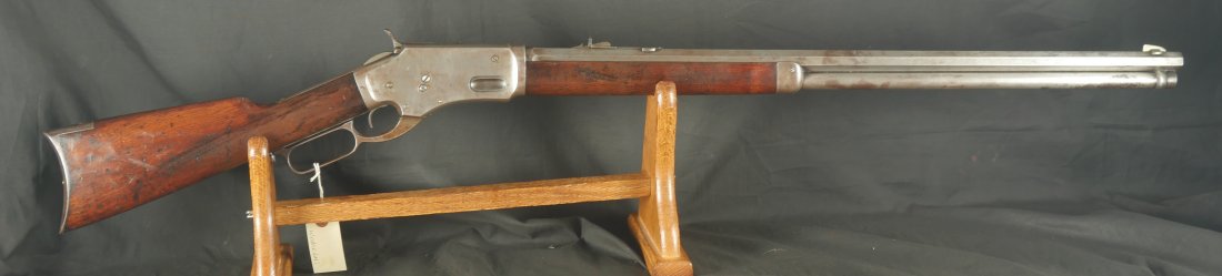 GR-0924-6360, Whitney Kennedy Octagon Barrel Lever Action Heavy Frame Rifle in .40-60. BUY NOW