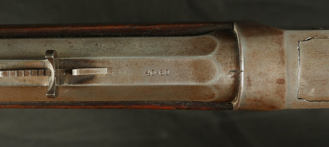 GR-0924-6360, Whitney Kennedy Octagon Barrel Lever Action Heavy Frame Rifle in .40-60. BUY NOW - Image 14