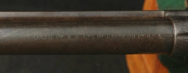 GR-0924-6340, Antique Colt Single Action .45 with 7 1/2 inch barrel. #117xxx made in 1886 with original Eagle Grips. BUY NOW - Image 7