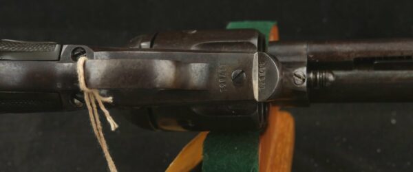 GR-0924-6340, Antique Colt Single Action .45 with 7 1/2 inch barrel. #117xxx made in 1886 with original Eagle Grips. BUY NOW - Image 11