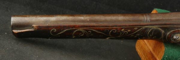 079-1024-9174, Ottoman Empire Single Shot Flint Pistol in about .55 cal, with smooth bore. BLOWOUT - Image 11