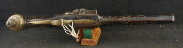 079-1024-9174, Ottoman Empire Single Shot Flint Pistol in about .55 cal, with smooth bore. BLOWOUT - Image 2