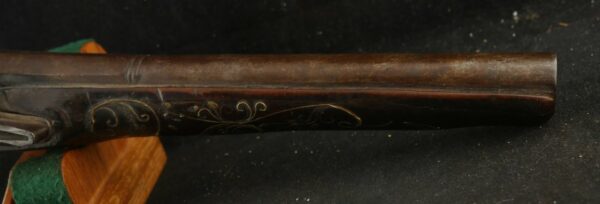 079-1024-9174, Ottoman Empire Single Shot Flint Pistol in about .55 cal, with smooth bore. BLOWOUT - Image 5