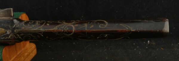 079-1024-9174, Ottoman Empire Single Shot Flint Pistol in about .55 cal, with smooth bore. BLOWOUT - Image 8